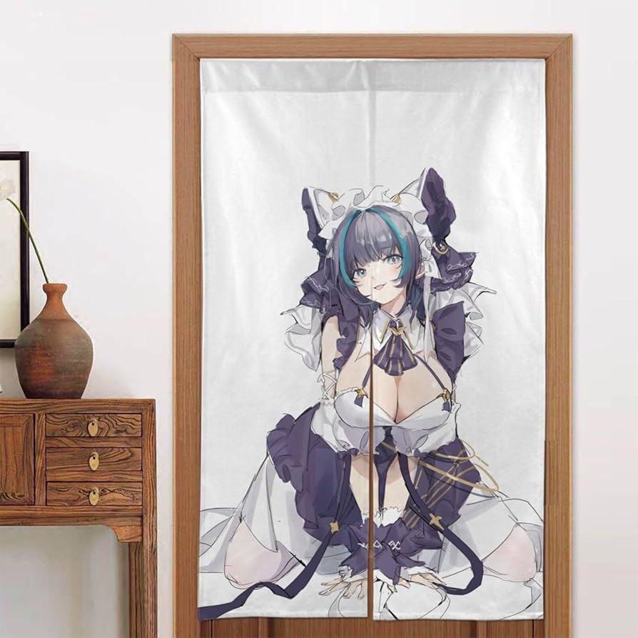 チェシャー ダンナさまにご提供 のれん アズールレーン 4周年記念 アズレン チェシャー ダンナさまにご提供 のれん アズールレーン 4周年